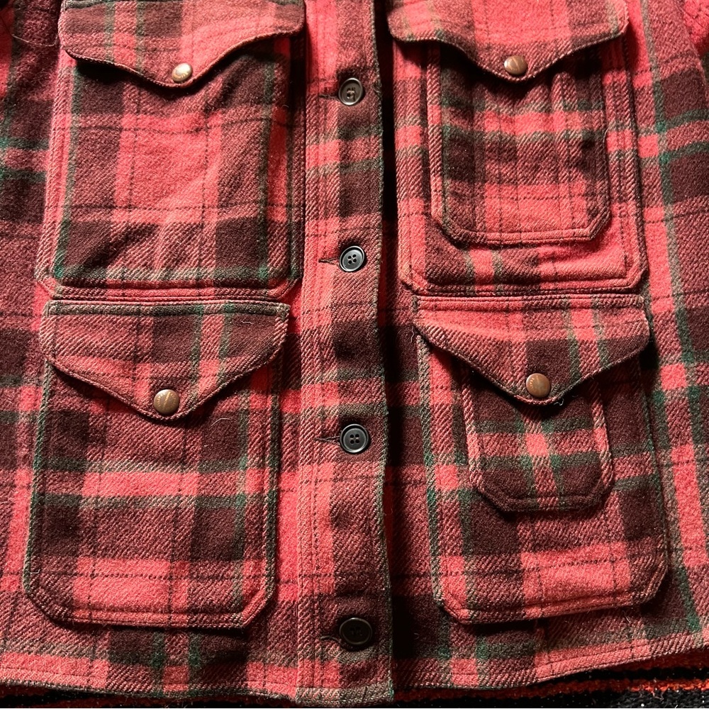 Filson Women’s Mackinaw Cruiser | Made in USA | Vintage 1950s Rare Wool - Picture 4 of 16